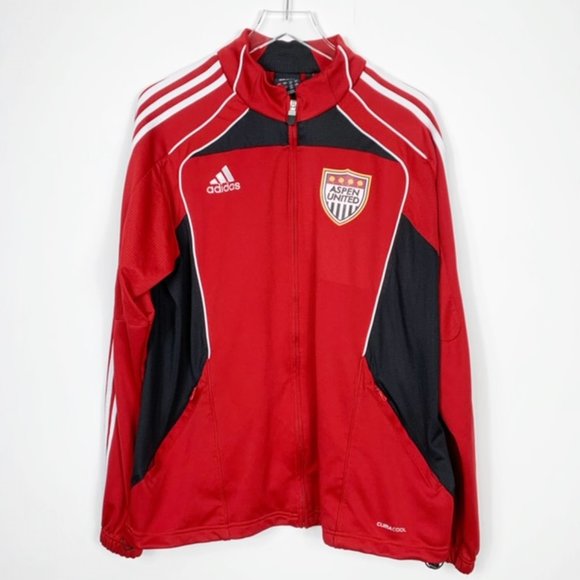 Adidas Aspen United ClimaCool Zip Up Jacket - Picture 5 of 9